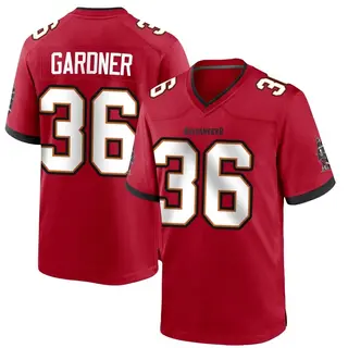 Tampa Bay Buccaneers Youth Don Gardner Game Team Color Jersey - Red