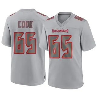 Tampa Bay Buccaneers Youth Dylan Cook Game Atmosphere Fashion Jersey - Gray