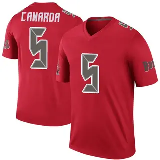 Tampa Bay Buccaneers Youth Jake Camarda Legend Color Rush Jersey - Red