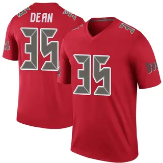 Tampa Bay Buccaneers Youth Jamel Dean Legend Color Rush Jersey - Red