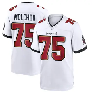 Tampa Bay Buccaneers Youth John Molchon Game Jersey - White