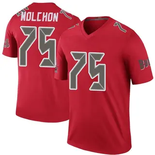 Tampa Bay Buccaneers Youth John Molchon Legend Color Rush Jersey - Red
