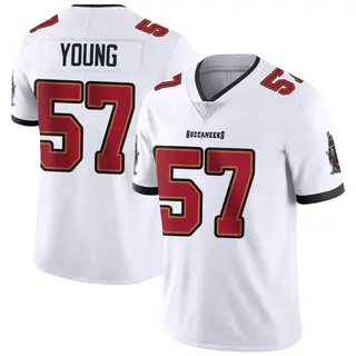 Tampa Bay Buccaneers Youth Jordan Young Limited Vapor Untouchable Jersey - White
