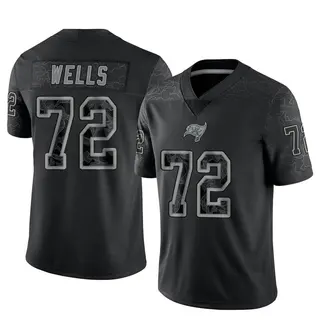 Tampa Bay Buccaneers Youth Josh Wells Limited Reflective Jersey - Black