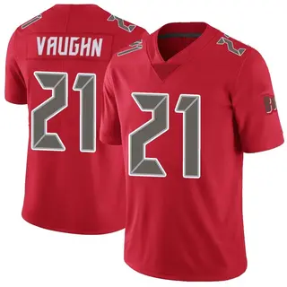 Tampa Bay Buccaneers Youth Ke'Shawn Vaughn Limited Color Rush Jersey - Red
