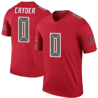 Tampa Bay Buccaneers Youth Keegan Cryder Legend Color Rush Jersey - Red
