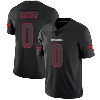 Tampa Bay Buccaneers Youth Keegan Cryder Limited Jersey - Black Impact