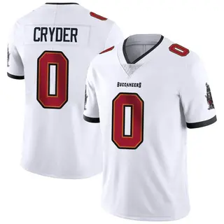 Tampa Bay Buccaneers Youth Keegan Cryder Limited Vapor Untouchable Jersey - White