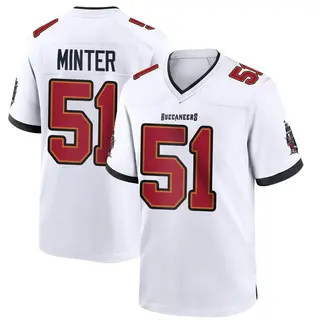 Tampa Bay Buccaneers Youth Kevin Minter Game Jersey - White