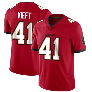 Tampa Bay Buccaneers Youth Ko Kieft Limited Team Color Vapor Untouchable Jersey - Red