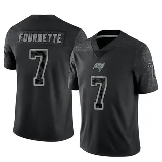 Tampa Bay Buccaneers Youth Leonard Fournette Limited Reflective Jersey - Black