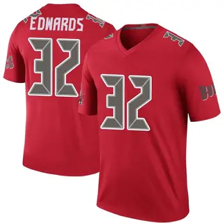 Tampa Bay Buccaneers Youth Mike Edwards Legend Color Rush Jersey - Red