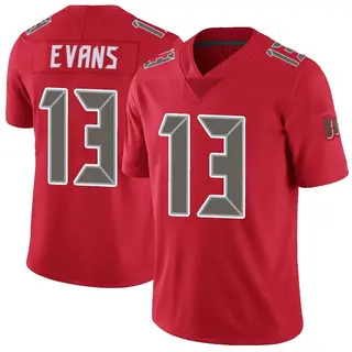 Tampa Bay Buccaneers Youth Mike Evans Limited Color Rush Jersey - Red