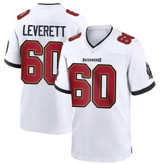 Tampa Bay Buccaneers Youth Nick Leverett Game Jersey - White