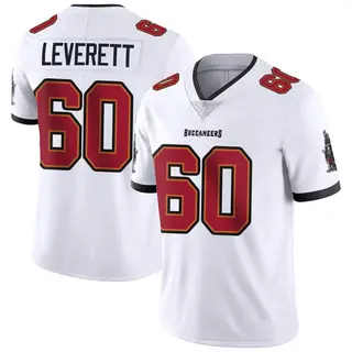 Tampa Bay Buccaneers Youth Nick Leverett Limited Vapor Untouchable Jersey - White