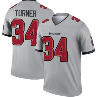 Tampa Bay Buccaneers Youth Nolan Turner Legend Inverted Jersey - Gray