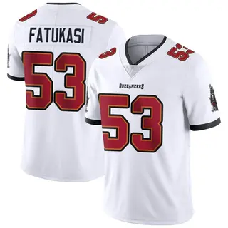 Tampa Bay Buccaneers Youth Olakunle Fatukasi Limited Vapor Untouchable Jersey - White