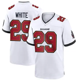 Tampa Bay Buccaneers Youth Rachaad White Game Jersey - White