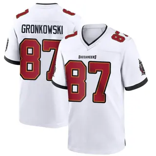 Tampa Bay Buccaneers Youth Rob Gronkowski Game Jersey - White