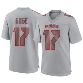 Tampa Bay Buccaneers Youth Russell Gage Game Atmosphere Fashion Jersey - Gray