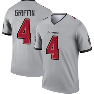 Tampa Bay Buccaneers Youth Ryan Griffin Legend Inverted Jersey - Gray