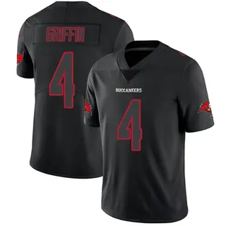 Tampa Bay Buccaneers Youth Ryan Griffin Limited Jersey - Black Impact