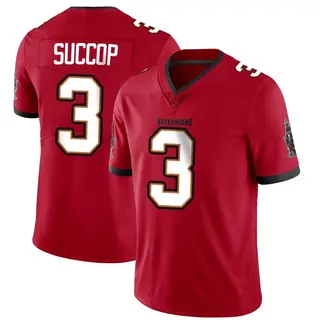 Tampa Bay Buccaneers Youth Ryan Succop Limited Team Color Vapor Untouchable Jersey - Red