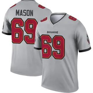 Tampa Bay Buccaneers Youth Shaq Mason Legend Inverted Jersey - Gray