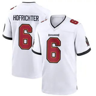 Tampa Bay Buccaneers Youth Sterling Hofrichter Game Jersey - White