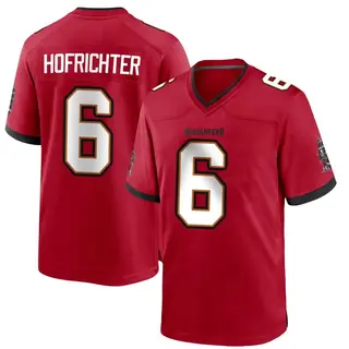 Tampa Bay Buccaneers Youth Sterling Hofrichter Game Team Color Jersey - Red