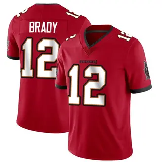 Tampa Bay Buccaneers Youth Tom Brady Limited Team Color Vapor Untouchable Jersey - Red