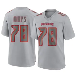 Tampa Bay Buccaneers Youth Tristan Wirfs Game Atmosphere Fashion Jersey - Gray
