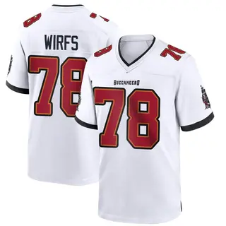 Tampa Bay Buccaneers Youth Tristan Wirfs Game Jersey - White