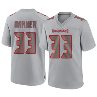 Tampa Bay Buccaneers Youth Troy Warner Game Atmosphere Fashion Jersey - Gray