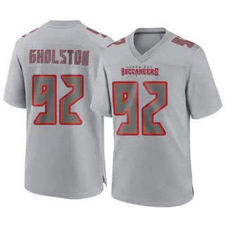 Tampa Bay Buccaneers Youth William Gholston Game Atmosphere Fashion Jersey - Gray