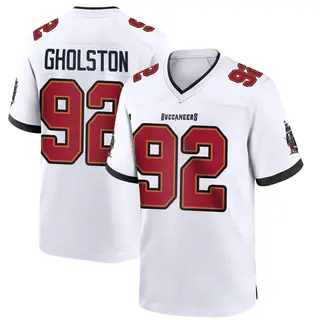 Tampa Bay Buccaneers Youth William Gholston Game Jersey - White