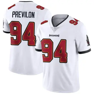 Tampa Bay Buccaneers Youth Willington Previlon Limited Vapor Untouchable Jersey - White