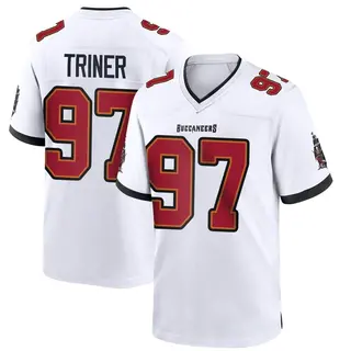 Tampa Bay Buccaneers Youth Zach Triner Game Jersey - White