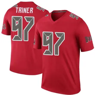 Tampa Bay Buccaneers Youth Zach Triner Legend Color Rush Jersey - Red