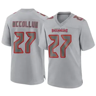Tampa Bay Buccaneers Youth Zyon McCollum Game Atmosphere Fashion Jersey - Gray
